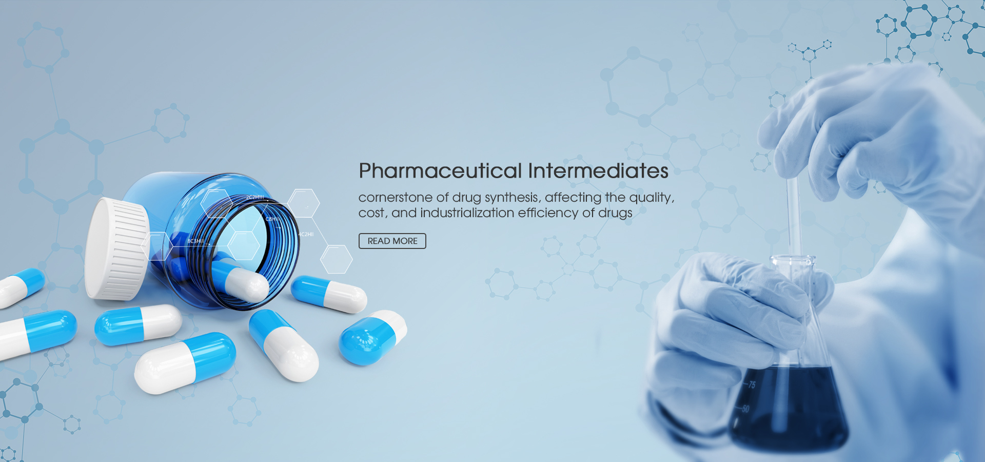 Kinijos farmacijos tarpinių produktų gamintojas